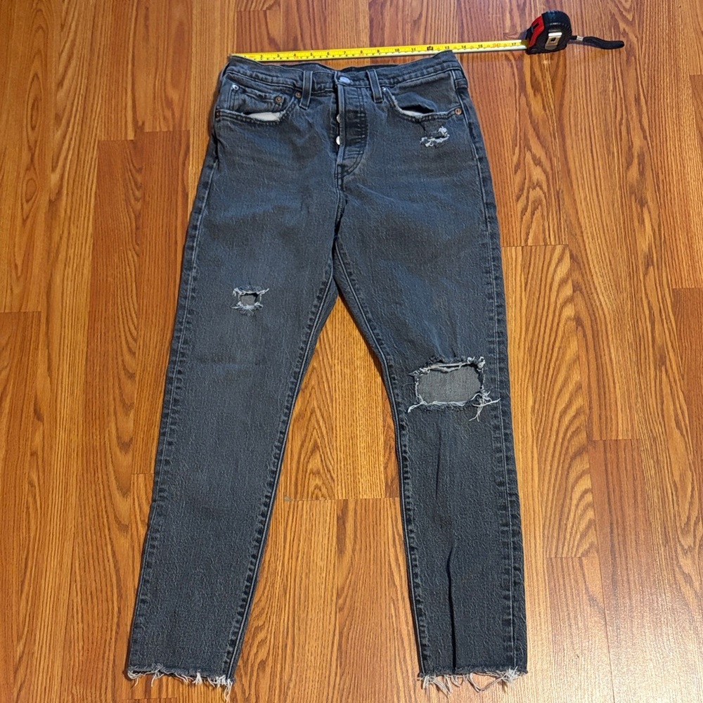 Levi's Dark Gray Denim Jeans